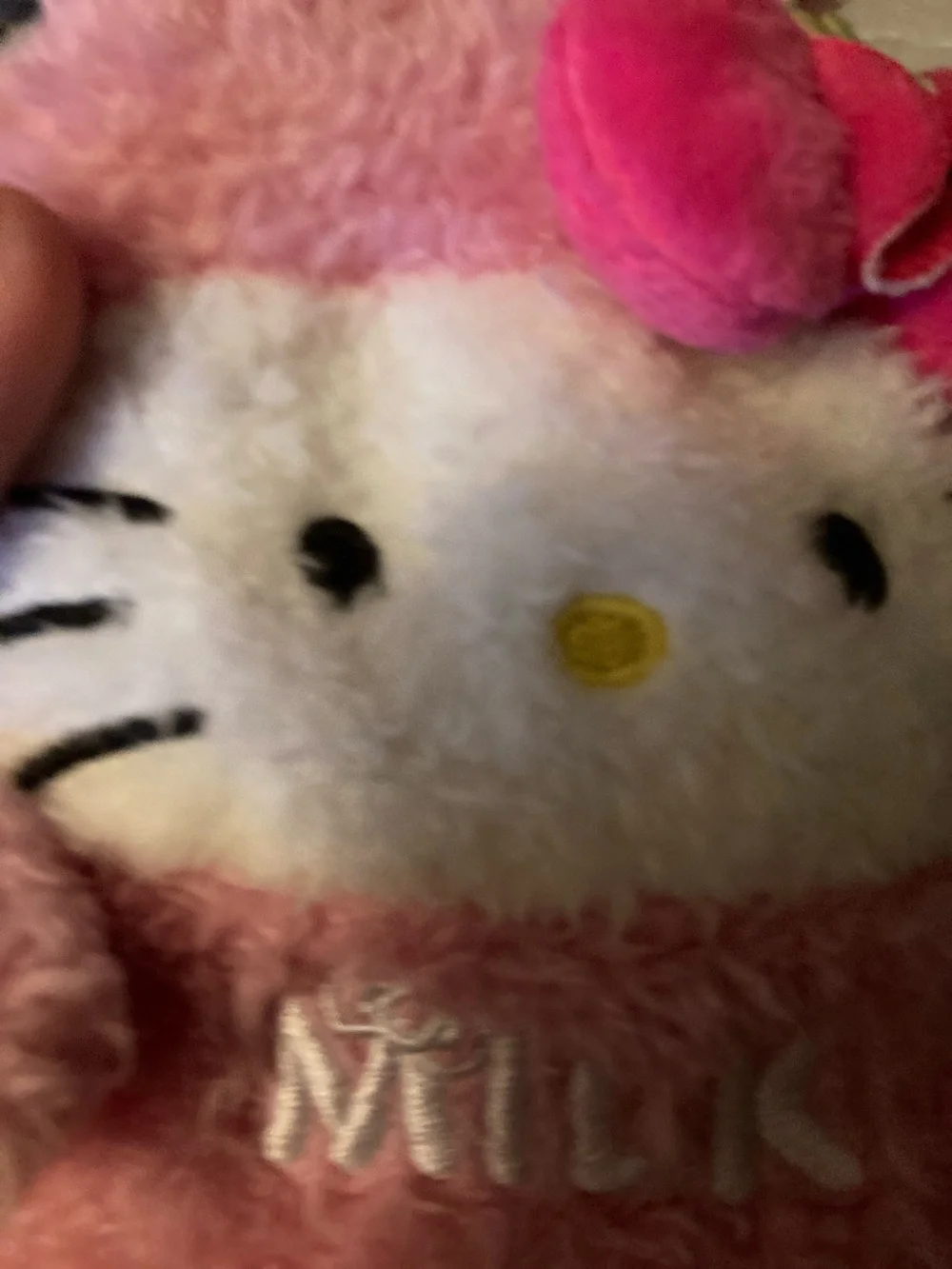 Hello Kitty Pink Plush with Cherry Bow